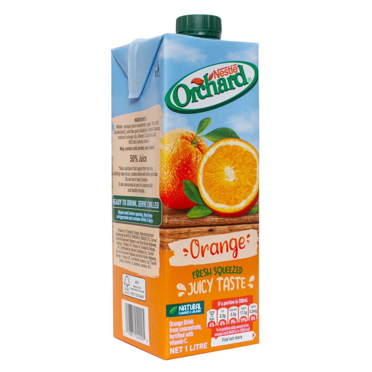 ORCHARD ORANGE DRINK - 1LT