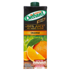 ORCHARD ORANGE JUICE 100% No Sugar Added - 1LT