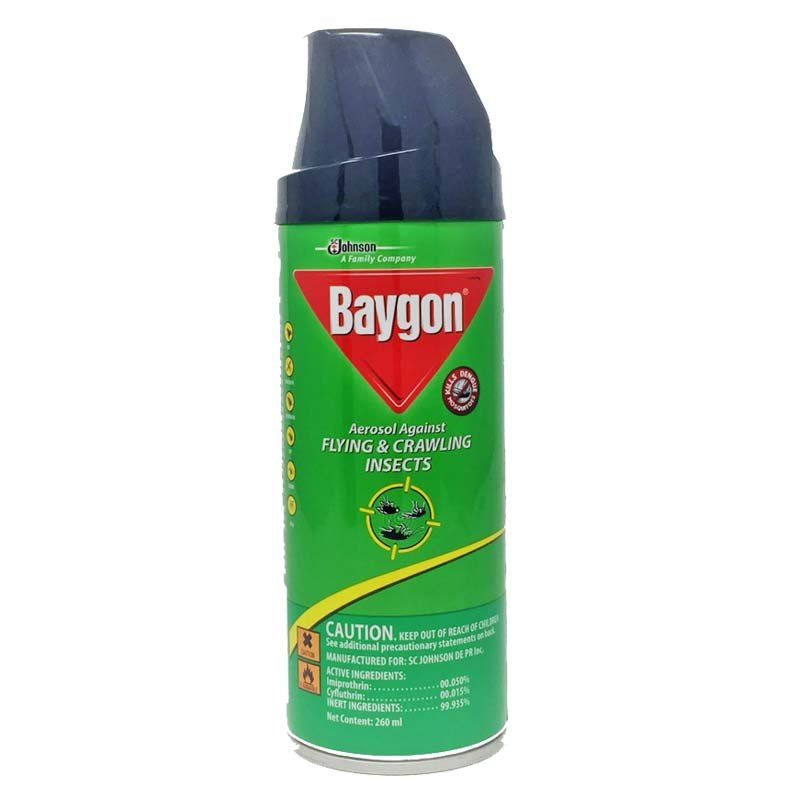 BAYGON SPRAY- 260ML - Brydens Antigua