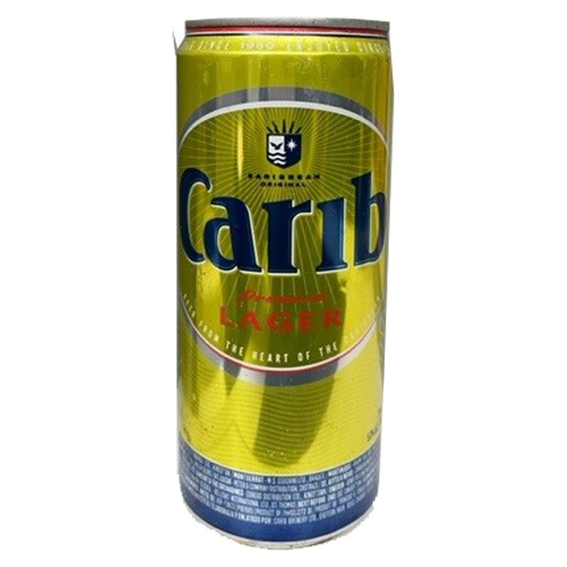 CARIB LAGER BEER (CANS) - Brydens Antigua