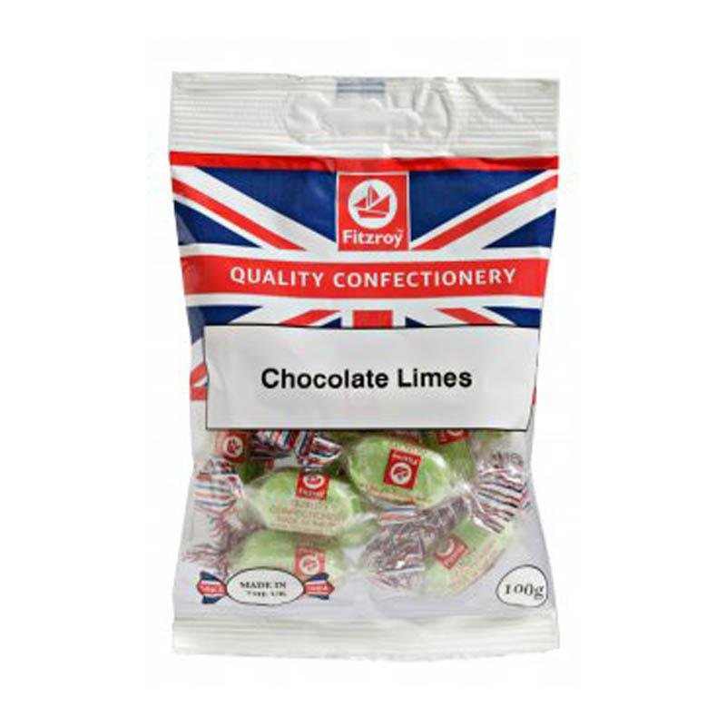 CHOCOLATE LIMES SWEETS - 100G - Brydens Antigua