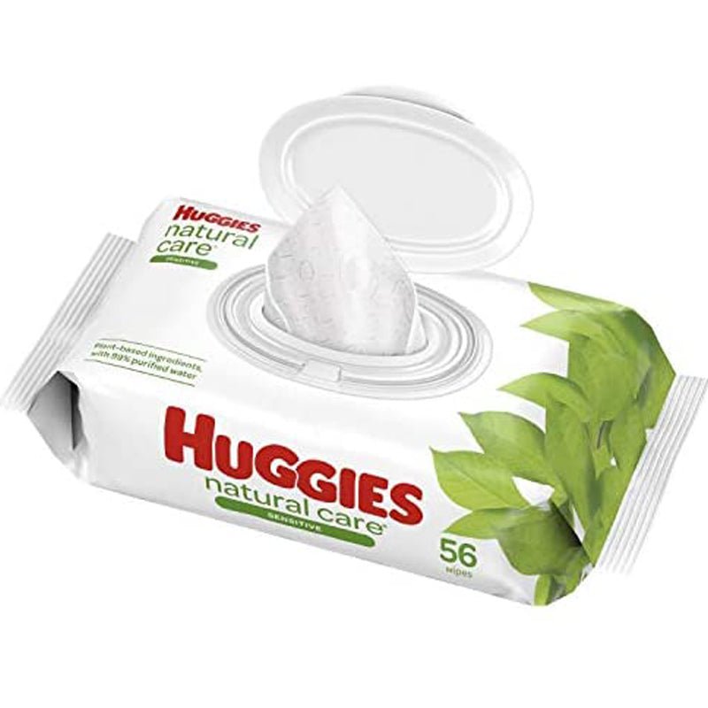 HUGGIES BABY WIPES SOFT PACK FRAGRENCE FREE - 56 - Brydens Antigua