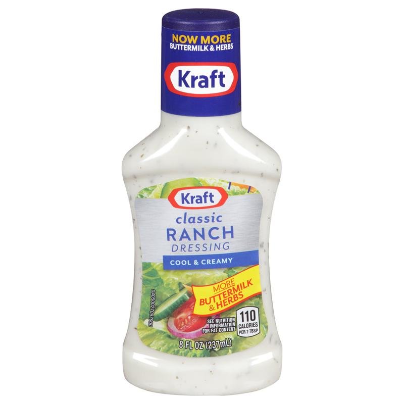 Kraft Dressing, Classic Ranch - 8 fl oz
