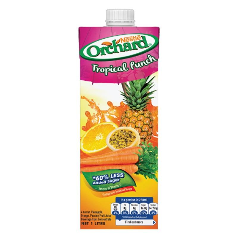 ORCHARD TROPICAL PUNCH - 1LT - Brydens Antigua