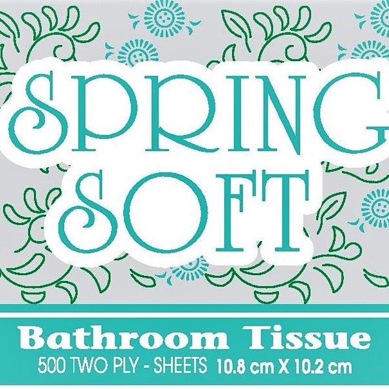 TOILET PAPER SPRING SOFT - 24 COUNT - Brydens Antigua