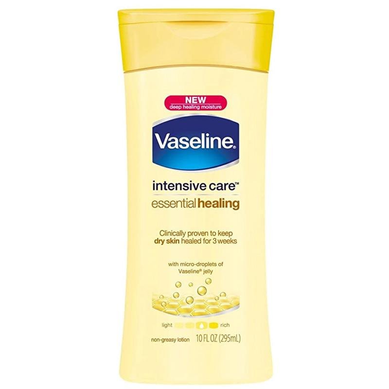 VASELINE INTENSIVE CARE LOTION ESSENTIAL HEALING - 10OZS - Brydens Antigua